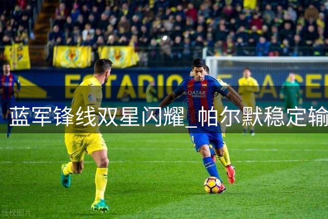 蓝军锋线双星闪耀 帕尔默稳定输出佩德罗季前爆发